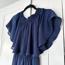 Show Me Your Mumu | Blue Off the Shoulder Layered‎ Hacienda Maxi Dress Photo 5