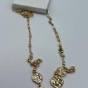 Style & Co  Hammered Disc Mixed Chain Station Necklace in Gold-Tone NWT MSRP $30 Photo 4