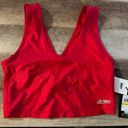 DKNY  Cropped Tank in Ski Patrol Red Size M MSRP $50 NWT Photo 2