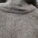 H&M L.o.g.g.  Size 6 Womens Wool Blend Coat Jacket Peacoat Overcoat Topcoat Grey Photo 10