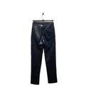 Wilfred  Aritzia Melania Pants Black Size 4 Faux Leather Minimalist Glam Vegan Photo 12