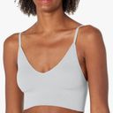 Maidenform Women's M Rib Seamless Brami, Pullover Wireless V-Neck Cami Bra, Removable Cups Photo 0