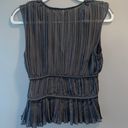 ZARA Black Pleated Top Photo 2