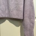 H&M Purple Knit V-Neck Cardigan With Buttons Photo 3