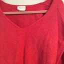 Lovers + Friends Crop red sweater XS womens CUTE stretch long sleeves Revolve  Photo 1