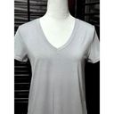 Zella  Women's Light Purple/Gray Short Sleeve V Neck T-Shirt S NWOT Photo 1
