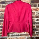 Krass&co 9 &  Maroon Red 2-Button Blazer Jacket Women's Size 6 Photo 5