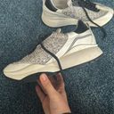 Jimmy Choo  Glitter Raine Sneakers 40 White Photo 10