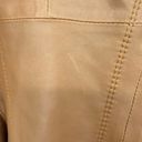 Marc New York Andrew  Leather Moto Jacket Chic Felix Whiskey Brown Womens Large Photo 7