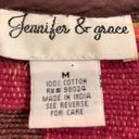 Vintage Jennifer & Grace southwest blanket tapestry textured coat jacket M Size M Photo 4