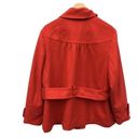 Style & Co Women’s Red Wool Blend Pea Coat 18W Photo 7