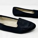 Birdies [] The Blackbird Size 7 Black Calf Hair Slip-On Loafer Flats Almond Toe Photo 7