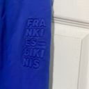 frankie's bikinis Frankie’s Bikinis Frank Oversized Sweatpants Pacific Blue Size Medium Photo 5