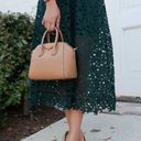 ASTR  The Label Embroidered Lace Midi Dress Hunter Green sz Small Photo 3