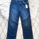 Good American NWT  Good Curve Straight Crossover Jeans In Indigo 125 Photo 1