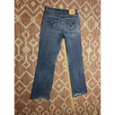 Levi's Vintage Levi’s 512 Perfectly Slimming Fit Blue Denim Bootcut Jeans Sz 10 Photo 3