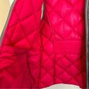 BCBGeneration  gray/pink zippered puffer vest women medium Photo 5