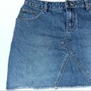 Aeropostale  Women’s Blue Denim Short Mini Jean Skirt 3/4 Y2K Retro Photo 2