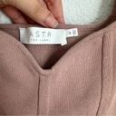 ASTR Milano sweater cropped tank in mauve pink size M Photo 2