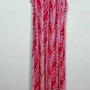 Chico's ‎ 2 Travelers Maxi Dress Womens Large Red White Slinky Travel Sleeveless L Photo 13