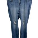 Torrid  Skinny Stretch Distressed Ankle Jeans Size 24 Photo 0