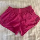 Lululemon Pink Hotty Hot Shorts Photo 3