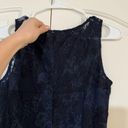 Karl Lagerfeld  Navy Blue Laced Dress Size 4 Photo 7