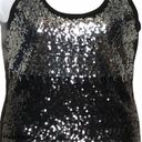 Krass&co Cruisewear &  Black Sequins Tank Top size Small Photo 1