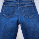 L'AGENCE El Matador Bruno Wash Slim High Rise Raw Hem Blue Jeans Size 25 Photo 7