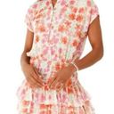 MISA Los Angeles MISA Eloisa Smocked Waist Floral Tiered Ruffle Mini Dress Size L NWT Photo 0