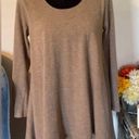 Umgee  Light Brown Tunic Sweater Dress or Top Photo 9