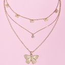 Boutique Gold Butterfly necklace Photo 0