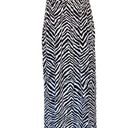 Chico's  Black & white GEMMA convertible zebra maxi dress Size 1/ US womens 8 Photo 10
