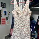 ZARA White Strawberry Dress Photo 3