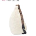 KAVU Rope Fuzz Sling Bag Crossbody Cream Backpack - NWOT Photo 1