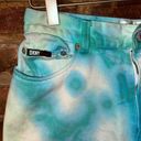 DKNY  Custom Tie Dye Denim Jean Shorts Women's Size 10 Photo 1