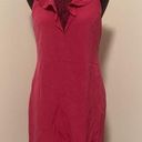 Rebecca Taylor 𝅺 Magenta Silk and Lace Ruffle Dress Photo 0