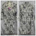 Hudson Sergio  x Target  Zebra  Print Trench Coat  Size 4X Photo 2