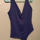 Reoria Sexy Plunge Deep V Neck Sleeveless V Backless Bodysuits Size L NWOT Size L Photo 3