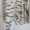 Vintage Havana NWT  Long Sleeve Lightweight Tee in Green White Tie Dye Photo 4