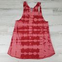 American Apparel NWOT  Custom Red Bleach Tie Dye Box Tank Top Women's Size Medium Photo 0