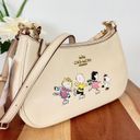 Coach NWT  X Peanuts Teri Shoulder Bag With Snoopy And Friends Motif Photo 2