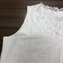 Coldwater Creek  White Lace Tank Photo 8