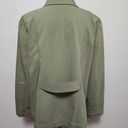 Emmaline Emmeline olive cotton blend utility jacket size 16 Photo 4