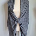 Lululemon , Vinyasa Scarf Coco Pique Black White Customizable Snap Knit Wrap Photo 8