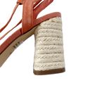 Gibson Latimer Gibson & Latimer Sandal Tasha Suede Lace up Shoe Coral Size 8.5 NWT Photo 11