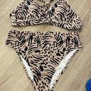 Shade & Shore  Animal Print Bikini Photo 0