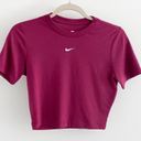 Nike Essential Short Sleeve Athletic Crop Top Photo 0