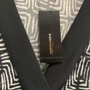 BCBGMAXAZRIA NWT bcbg Max Azria maze pattern black white size‎ X-Large Photo 2