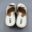 Daisy Born  Shoes Womens 6 Flip Flop Sandals Flower White Yellow Wedge Heel Photo 2